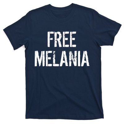 Free Melania Funny Distressed Logo T-Shirt