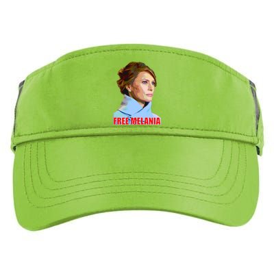 Free Melania Red Photo Adult Drive Performance Visor