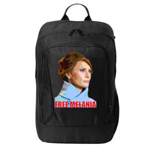 Free Melania Red Photo City Backpack