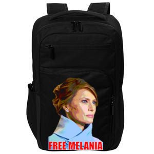 Free Melania Red Photo Impact Tech Backpack