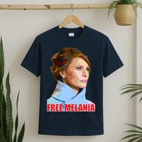 Free Melania Red Photo T-Shirt