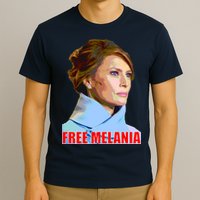 Free Melania Red Photo T-Shirt