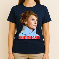 Free Melania Red Photo T-Shirt