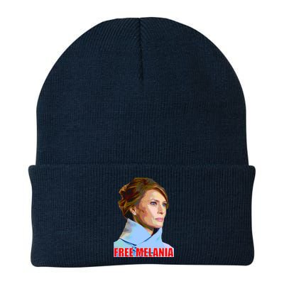 Free Melania Red Photo Beanie