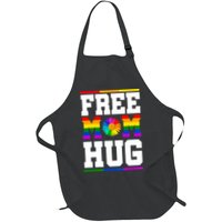 Free Mom Hugs Gay Pride Sunflower Apron