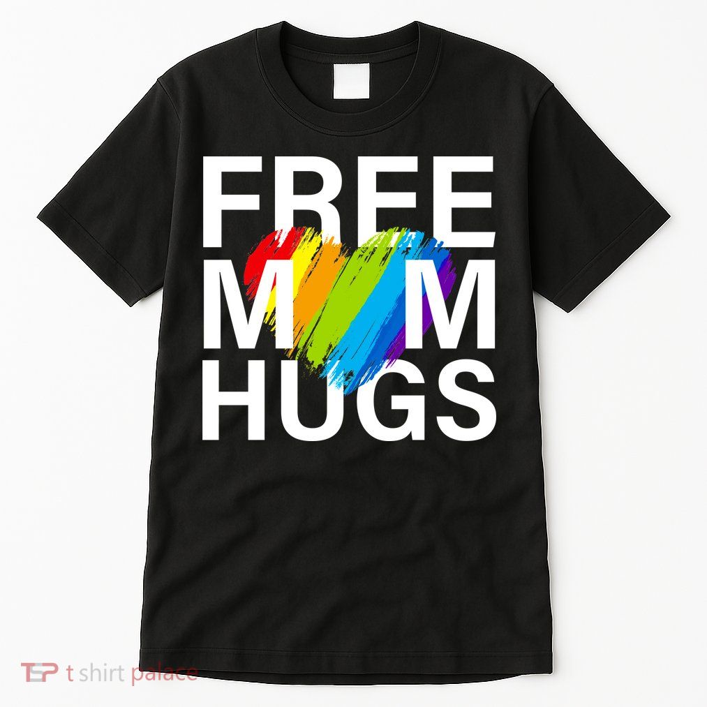 Free Mom Hugs LGBT Heart Tall T-Shirt