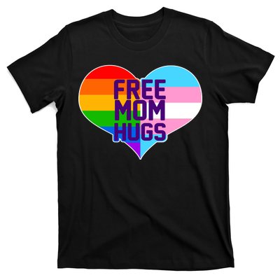 Free Mom Hugs LGBT Support T-Shirt