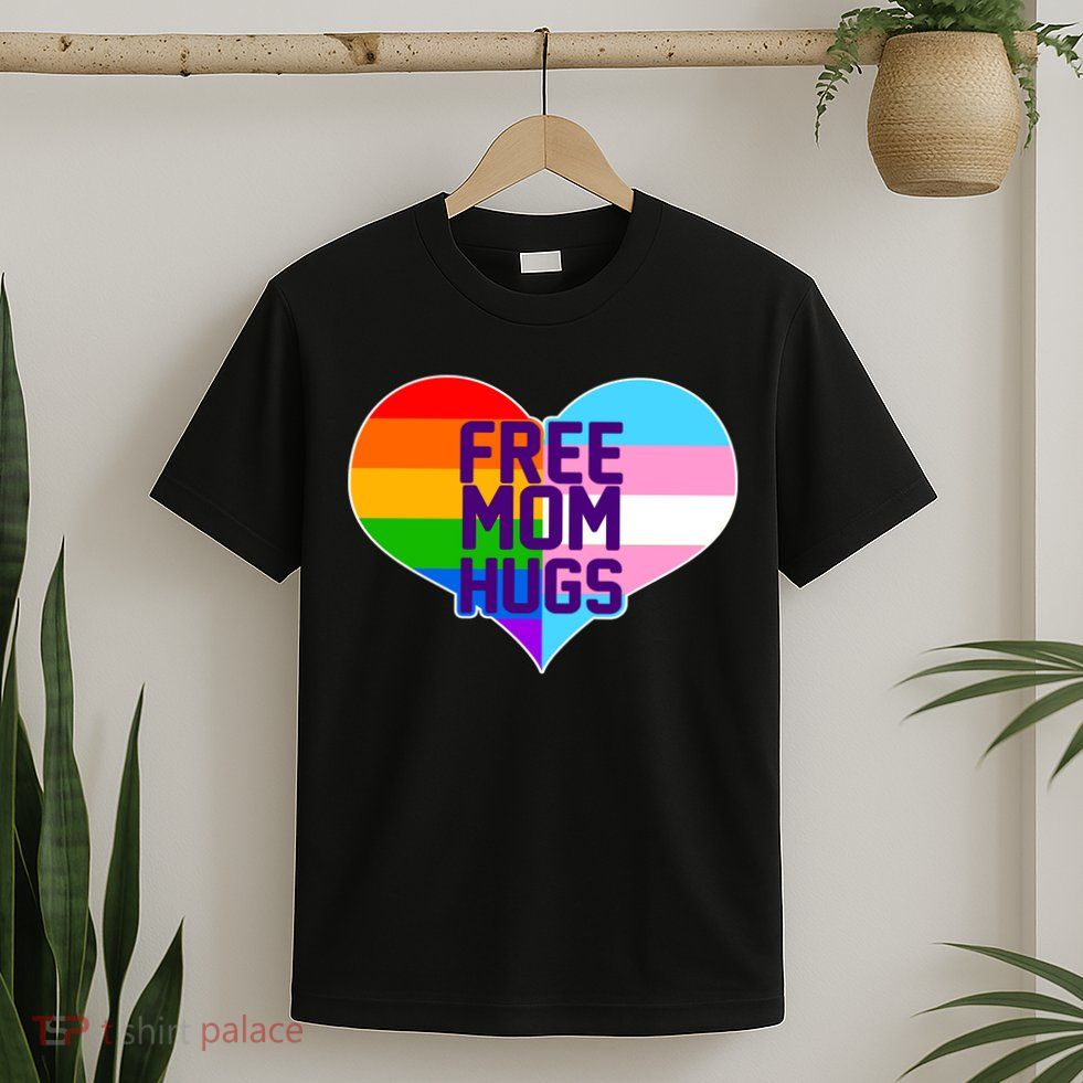 Free Mom Hugs LGBT Support T-Shirt