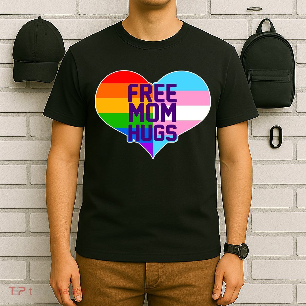 Free Mom Hugs LGBT Support T-Shirt