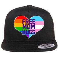 Free Mom Hugs LGBT Support Flatbill Hat