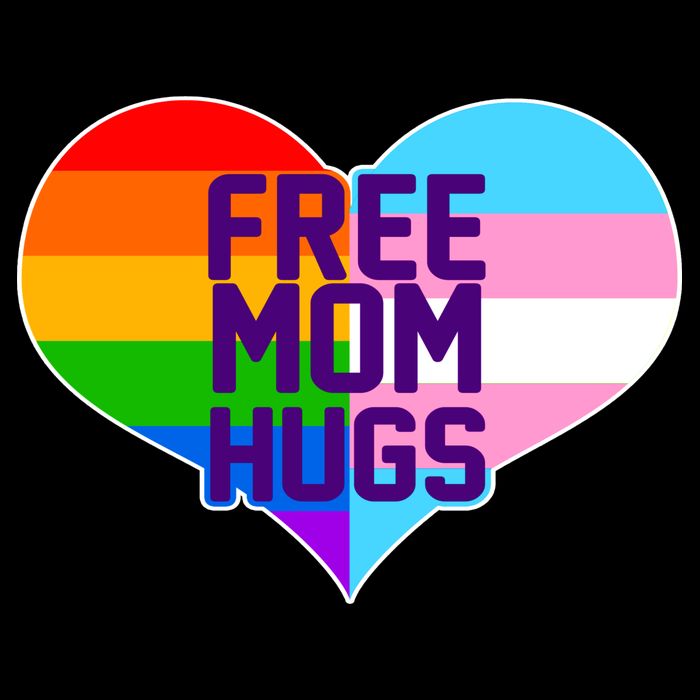 Free Mom Hugs LGBT Support Flatbill Hat