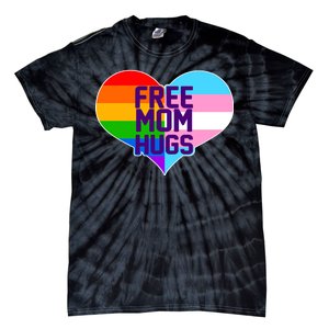 Free Mom Hugs LGBT Support Tie-Dye T-Shirt