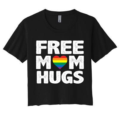 Free Mom Hugs Pride Crop Top