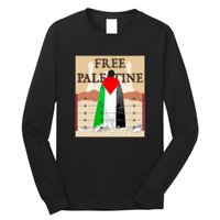 Free Palestine Long Sleeve Shirt