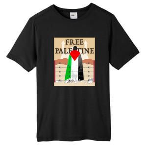 Free Palestine Tall Fusion ChromaSoft Performance T-Shirt