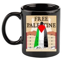 Free Palestine 11oz C Handle Ceramic Mug