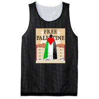 Free Palestine Mesh Reversible Basketball Jersey Tank