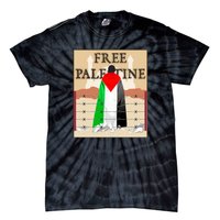 Free Palestine Tie-Dye T-Shirt