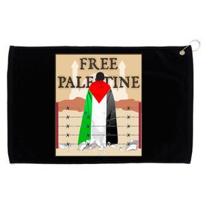 Free Palestine Grommeted Golf Towel