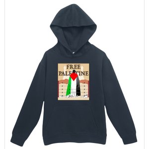 Free Palestine Urban Pullover Hoodie