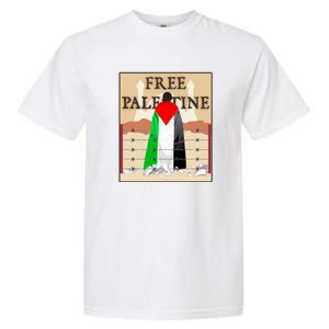 Free Palestine Garment-Dyed Heavyweight T-Shirt