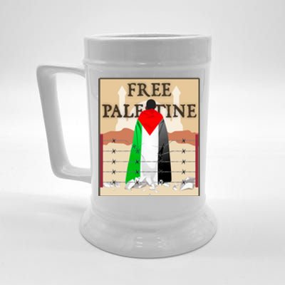 Free Palestine Beer Stein