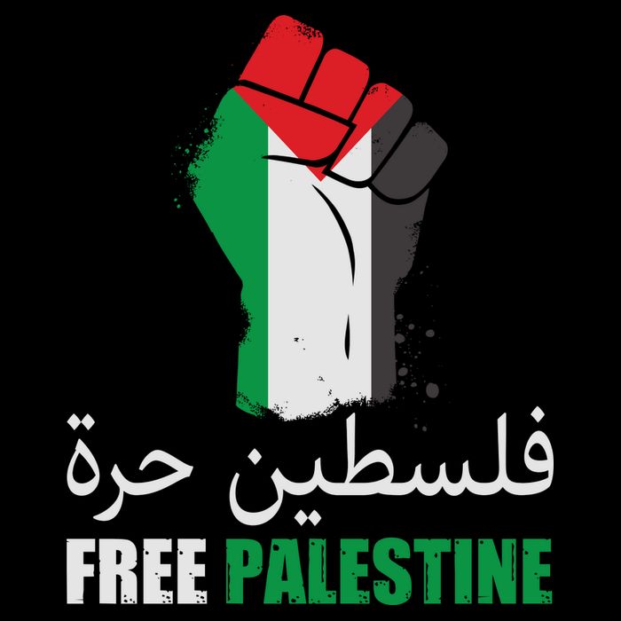 Free Palestine Arabic Support Palestine Gaza Jerusalem Zip Tote Bag