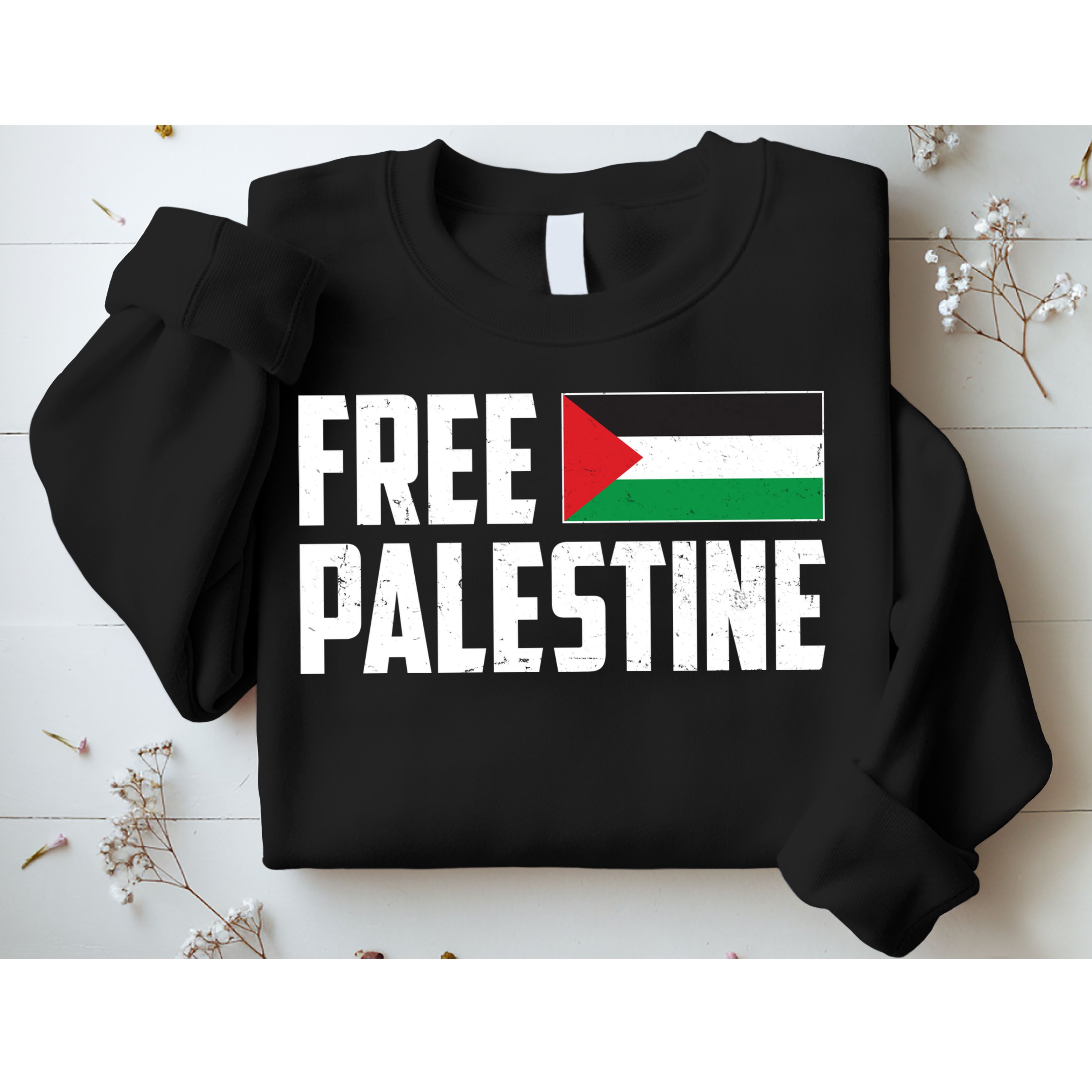Free Palestine Flag Sweatshirt