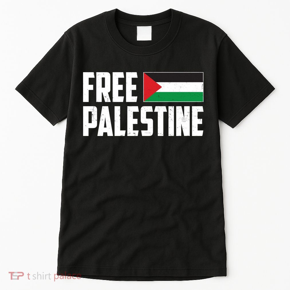 Free Palestine Flag Tall T-Shirt