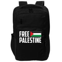 Free Palestine Flag Impact Tech Backpack