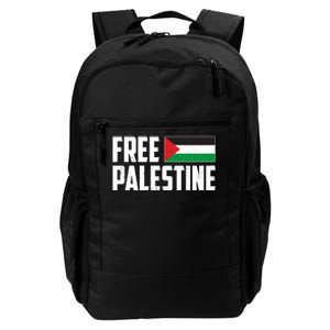 Free Palestine Flag Daily Commute Backpack