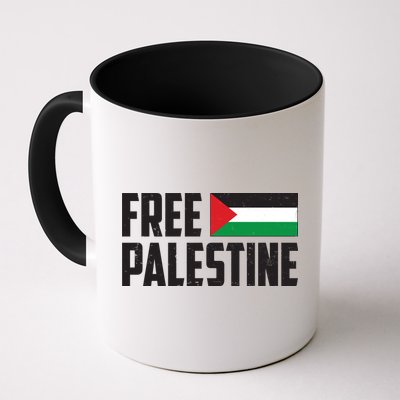 Free Palestine Flag Mug