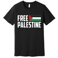 Free Palestine Flag Premium T-Shirt