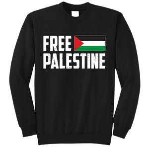 Free Palestine Flag Tall Sweatshirt