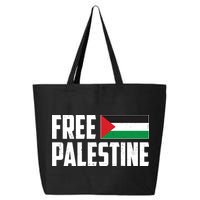 Free Palestine Flag 25L Jumbo Tote