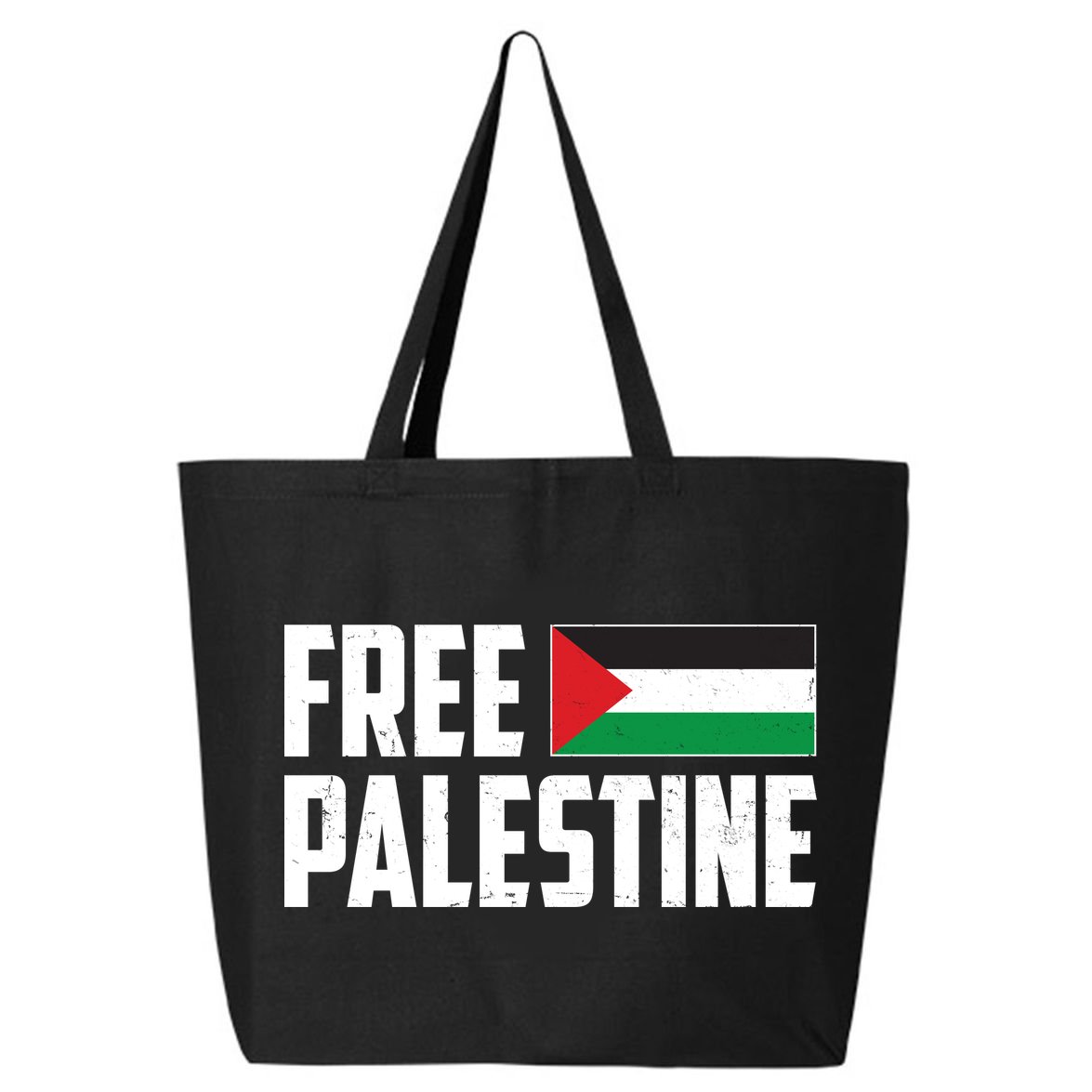 Free Palestine Flag 25L Jumbo Tote