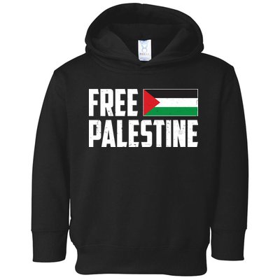 Free Palestine Flag Toddler Hoodie
