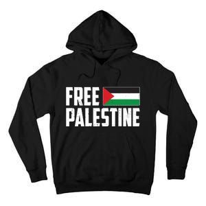 Free Palestine Flag Tall Hoodie