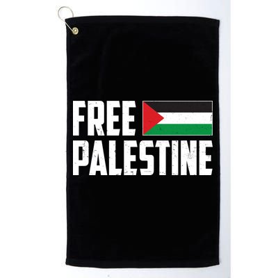 Free Palestine Flag Golf Towel