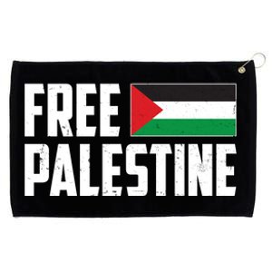 Free Palestine Flag Grommeted Golf Towel