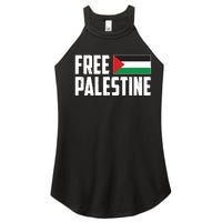 Free Palestine Flag Women's Perfect Tri Rocker Tank