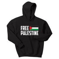 Free Palestine Flag Kids Hoodie