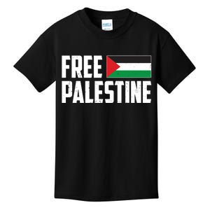 Free Palestine Flag Kids T-Shirt