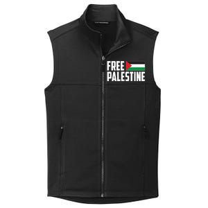 Free Palestine Flag Collective Smooth Fleece Vest