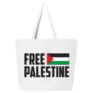 Free Palestine Flag 25L Jumbo Tote