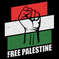 Free Palestine Flag Colors Blocks Protest Fist  Baby Bodysuit