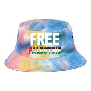 Free Palestine Flag Palestine Tie Dye Newport Bucket Hat