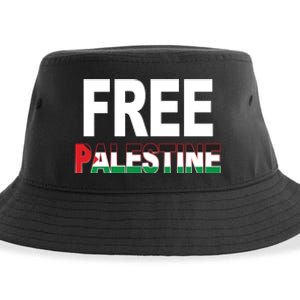 Free Palestine Flag Palestine Sustainable Bucket Hat