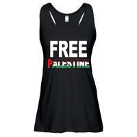 Free Palestine Flag Palestine Ladies Essential Flowy Tank