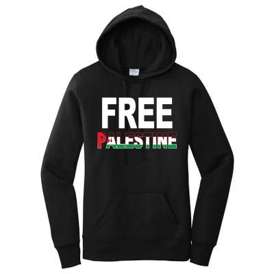 Free Palestine Flag Palestine Women's Pullover Hoodie